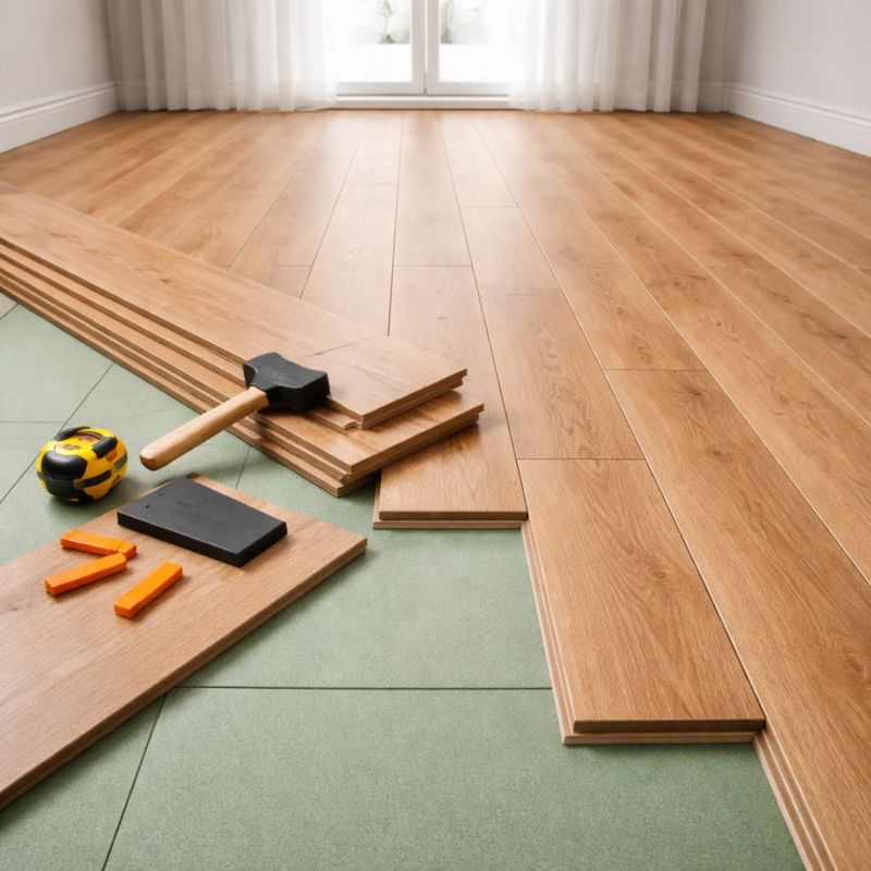 Laminate Floor Installation in Denton County, TX