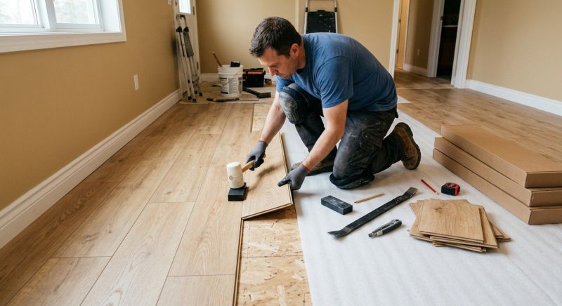 Laminate Floor Installation in Euless, TX