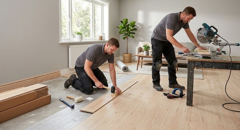 Laminate Floor Installation in Hurst, TX