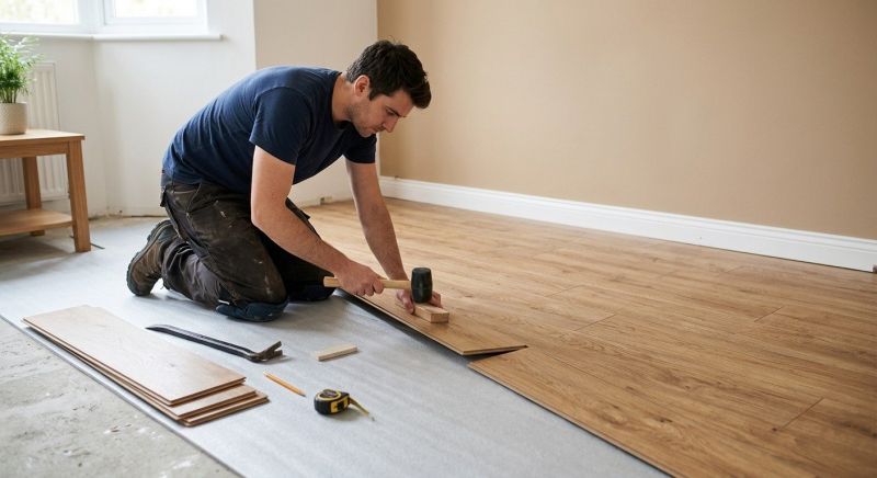 Laminate Floor Installation in Rhome, TX