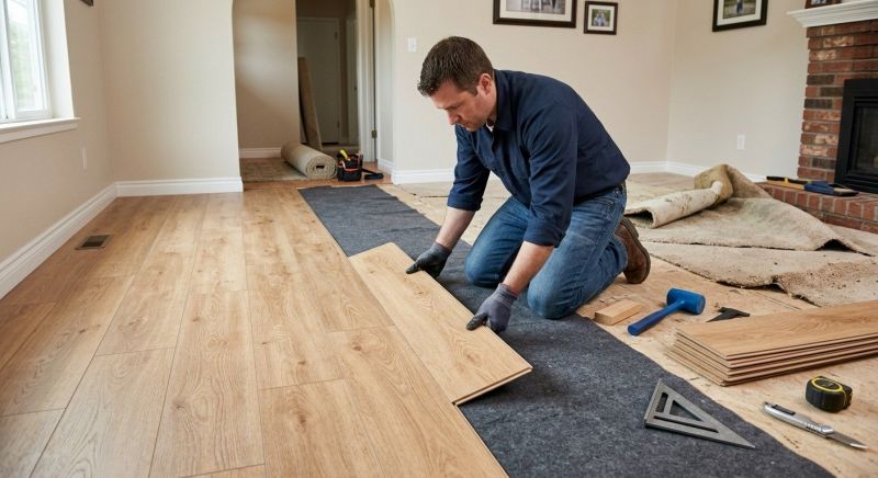 Laminate Floor Remodeling in Southlake, TX