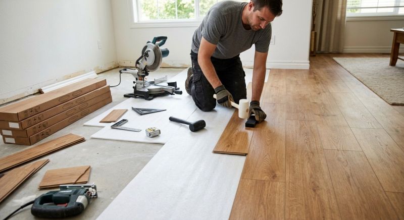 Laminate Floor Replacement in Euless, TX