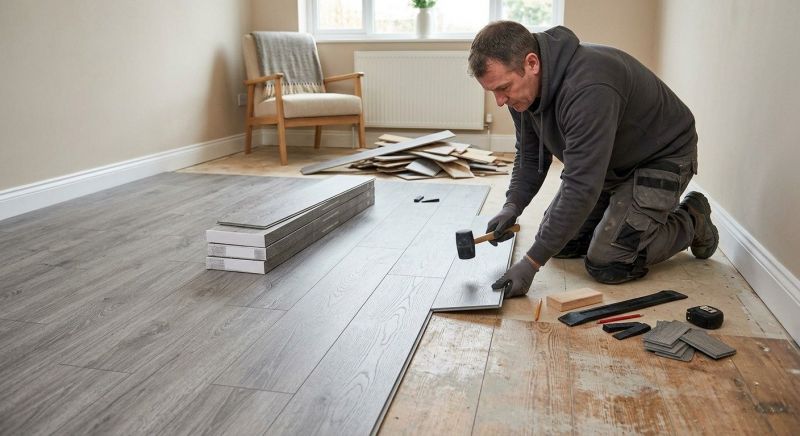 Laminate Floor Replacement in Flower Mound, TX
