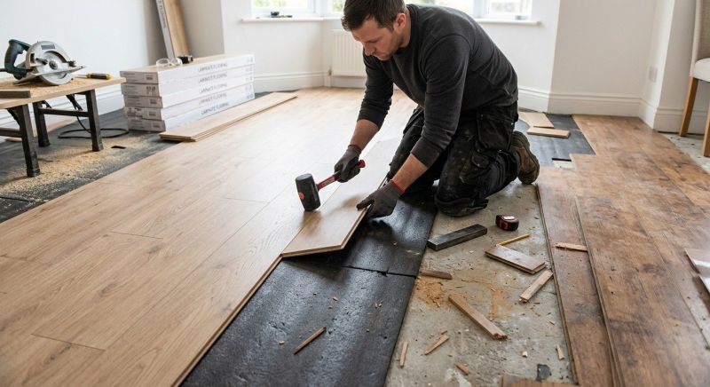Laminate Floor Replacement in Grand Prairie, TX