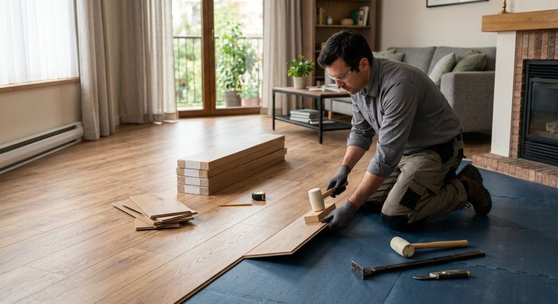Laminate Floor Replacement in Ponder, TX