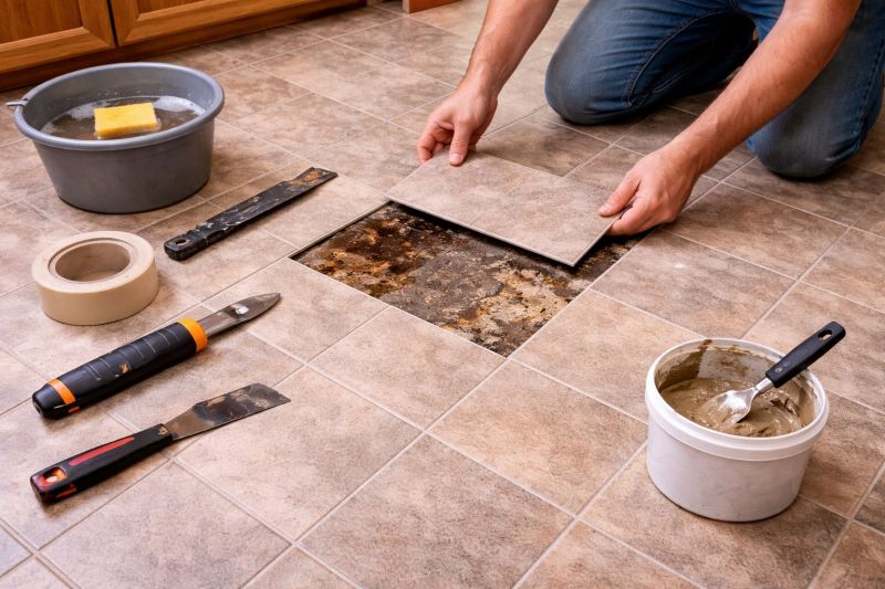 Linoleum Floor Installation in Haltom City, TX