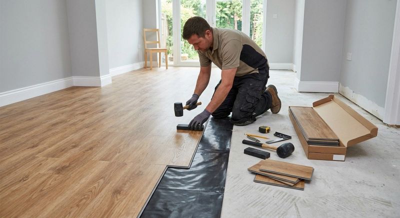 Luxury Vinyl Tile Installation in Argyle, TX