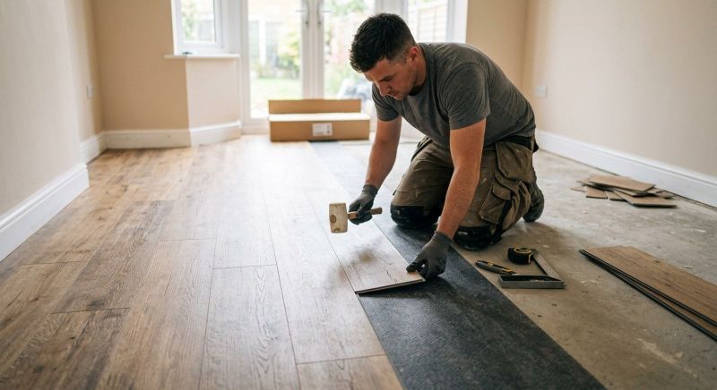 Luxury Vinyl Tile Installation in Denton, TX