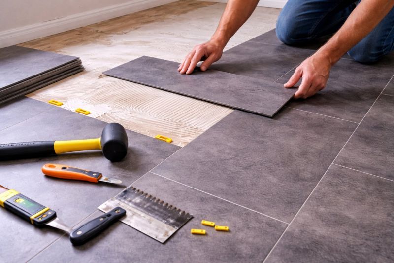 Luxury Vinyl Tile Installation in Tarrant County, TX
