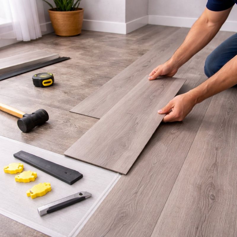 Lvt Flooring Installation in Denton, TX