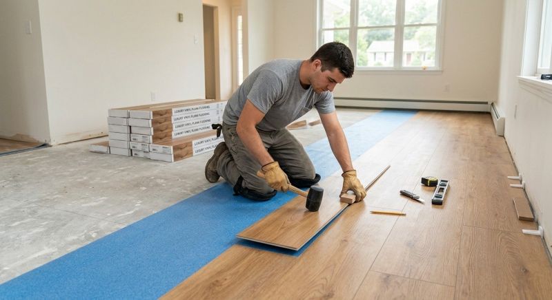Lvt Flooring Installation in Tarrant County, TX