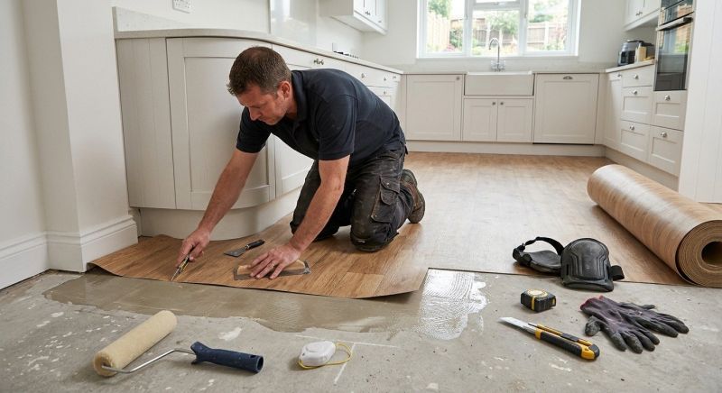 Sheet Flooring Installation in Keller, TX