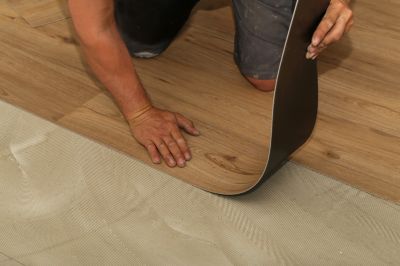 Sheet Linoleum Installation in Roanoke, TX