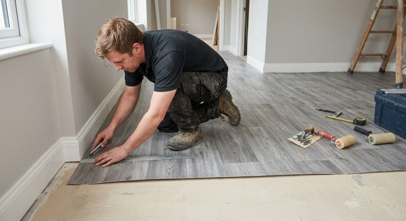 Sheet Vinyl Installation in Grapevine, TX