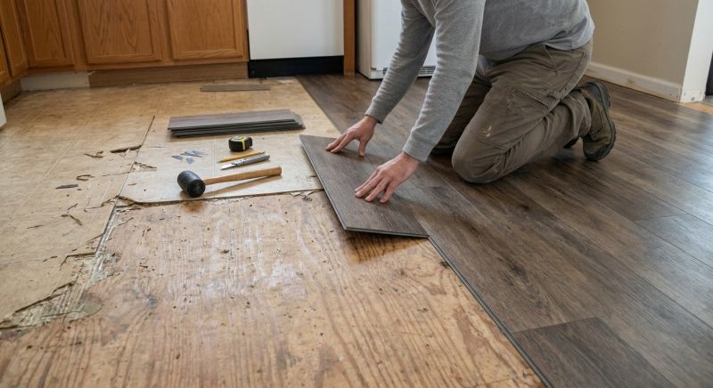 Vinyl Flooring Installation in Little Elm, TX