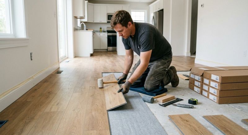 Vinyl Flooring Installation in Rhome, TX