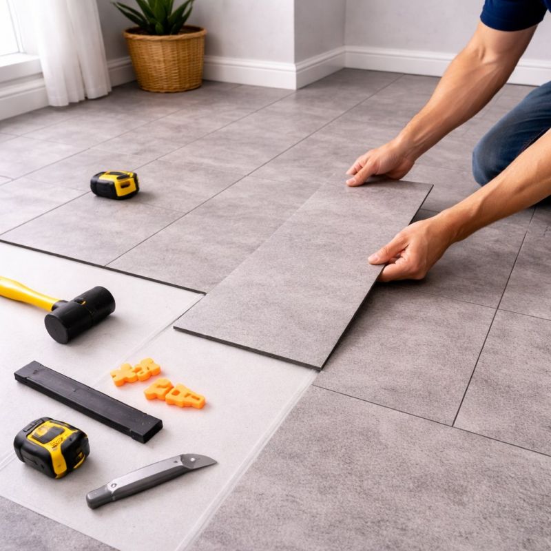 Vinyl Tile Installation in Southlake, TX