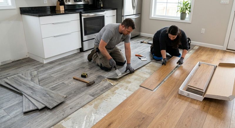 Vinyl Tile Replacement in Southlake, TX